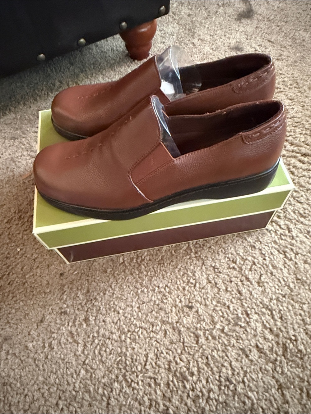 Naturalizer Brown or Black Slip-On Loafers 10.5 WW